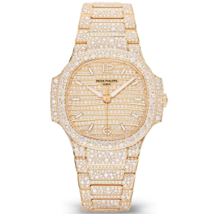 Patek Philippe Nautilus 7118-1450R-001 rose gold diamond watch