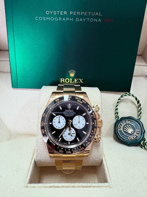Rolex Daytona Le Mans “100th Year” Yellow Gold Black Ceramic 126528LN