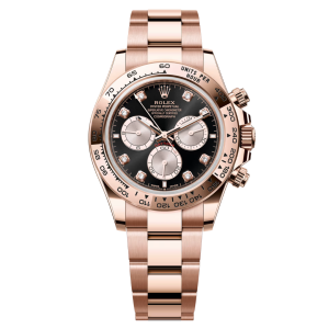 Rolex Daytona 126555TBR Giraffe Everose Gold mặt số đính kim cương