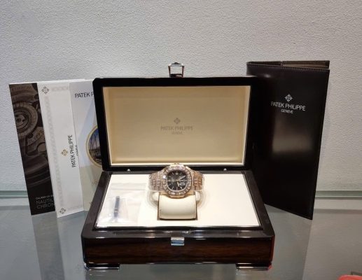 Patek Philippe Nautilus Kim Cương Baguette – Đỉnh Cao Nghệ Thuật Chế Tác Đồng Hồ Xa Xỉ