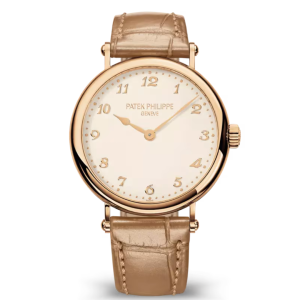 Patek Philippe Calatrava 7200R-001 rose gold ladies watch dial