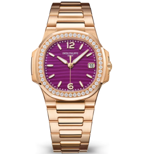 Patek Philippe Nautilus 7010/1R-013 Rose Gold Purple Dial