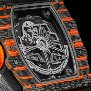 richard mille rm 11-03 mclaren carbon orange caseback skeleton