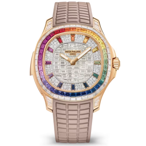 Patek Philippe 5260/355R-001 Rainbow vàng hồng kim cương đa sắc
