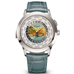 đồng hồ Patek Philippe 5531G-001 mặt số cloisonne enamel tàu hơi nước Geneva