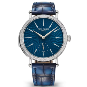 Patek Philippe 7040/250G-001 minute repeater nữ vàng trắng mặt số xanh
