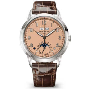 Mặt số Patek Philippe 5320G-011 lịch vạn niên màu vàng hồng cổ điển