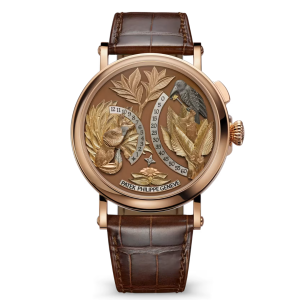 Patek Philippe 5249R-001 The Crow and the Fox mặt trước